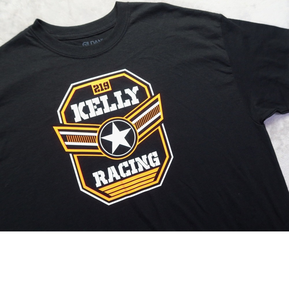Luke‎ Kelly Racing #219 Black T-Shirt Men's XL Motocross MTX